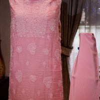 Mal Chanderi Chikankari with Katdana Work 3-Piece Suit Set